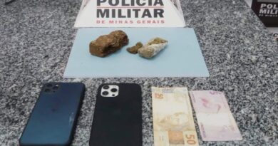 Polícia Militar prende dois homens por tráfico ilícito de drogas