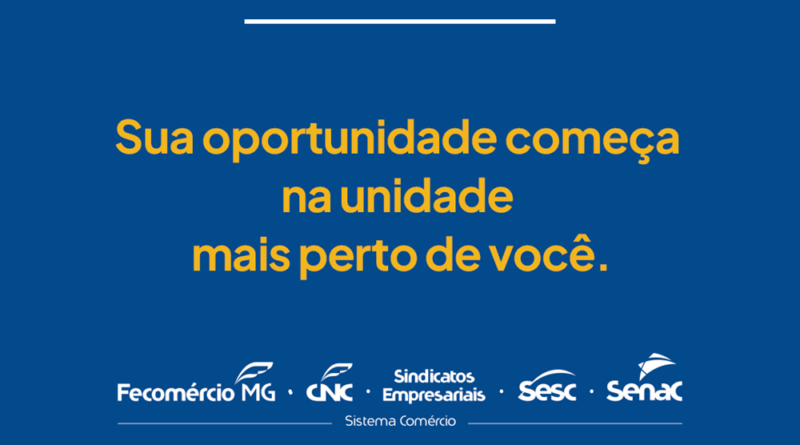 Senac amplia oferta de cursos gratuitos em todo o estado durante realização da Semana S
