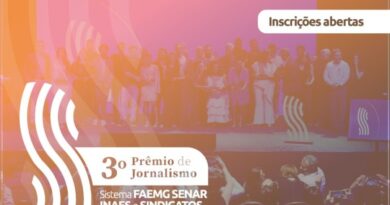 Inscrições abertas para o 3º Prêmio de Jornalismo Sistema Faemg Senar, Inaes e Sindicatos