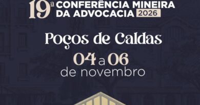 Poços de Caldas recebe a 19ª Conferência Mineira da Advocacia em novembro de 2026