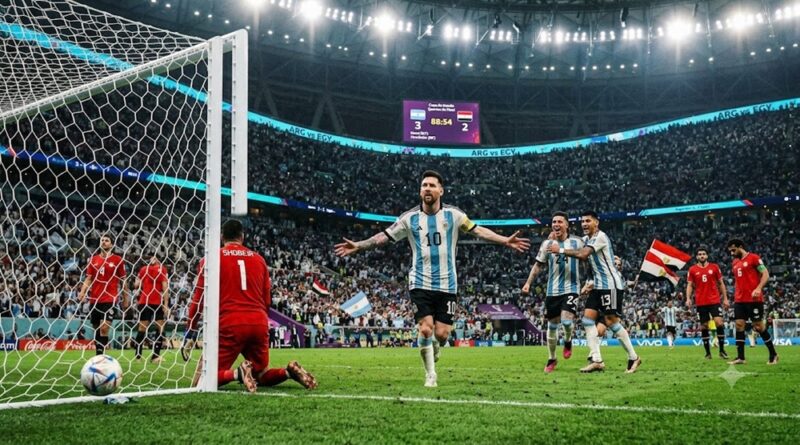 Argentina garante vaga nas quartas de final da Copa do Mundo em jogo memorável