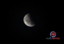 Veja como ficou a lua em Itabira durante o eclipse de ontem 27/08/2026