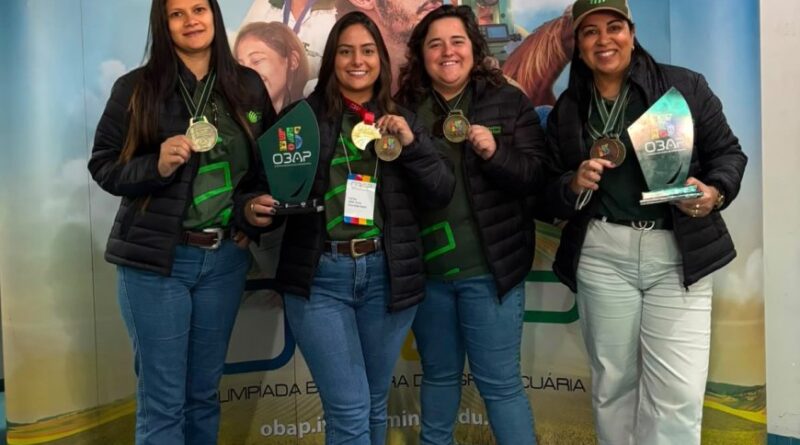 Senar Minas conquista ouro, prata e bronze na 15ª Olimpíada Brasileira de Agropecuária