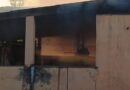 Incêndio atinge imóvel no bairro Gabiroba, em Itabira; ninguém ficou ferido