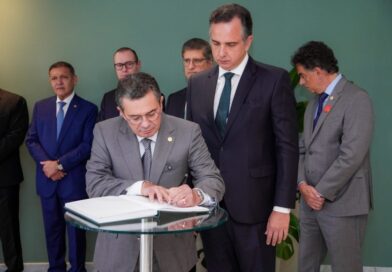 Pacheco assume cargo no TCU e afirma que diálogo institucional fortalece as instituições