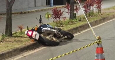 Acidente na Avenida das Rosas deixa um morto na madrugada desta sexta em Itabira